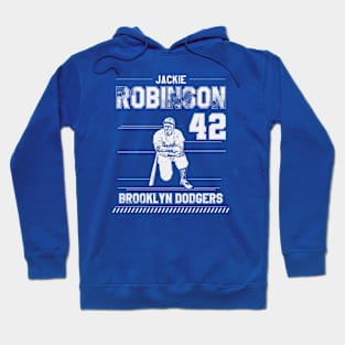 Jackie robinson || brooklyn dodgers | White Hoodie
